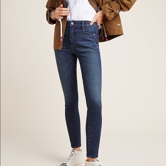 Pilcro and the Letterpress Denim - Pilcro and the Letterpress High Rise Denim Legging